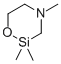 ساختار 2،2،4-تریمتیل-1-اکسا-4-آازا-2-سیلاسیکوه هگزین
